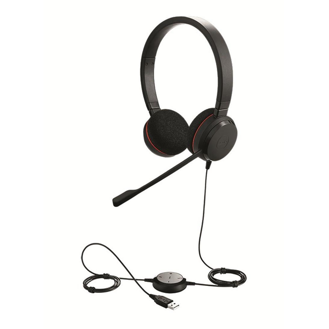 Jabra Evolve 20 MS Stereo USB-A Headset: Clear Call Quality