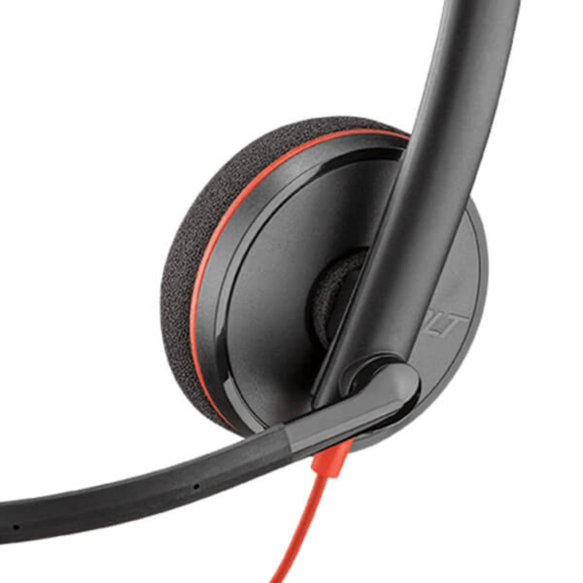 Poly Blackwire C3220 USB Headset - Dual-Ear, Noise-Cancelling