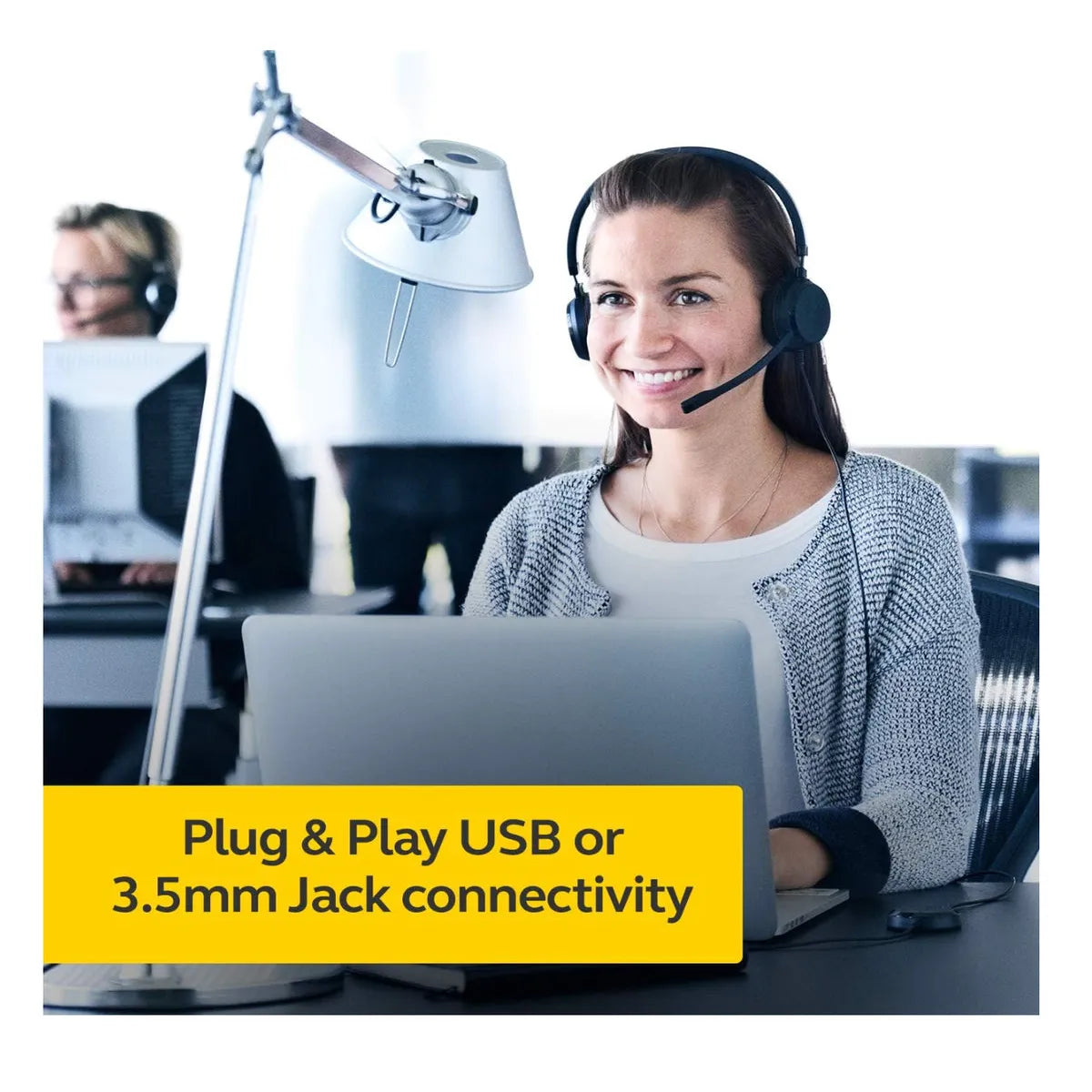 Jabra Evolve-30 Duo Wired USB Headset