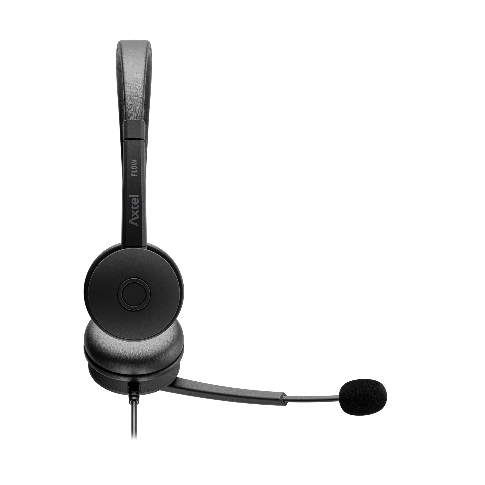 Axtel FLOW UC Stereo USB-A/C Headset w/ Noise-Cancelling Mic & Busy Light