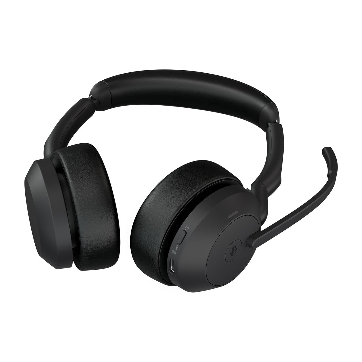 Jabra Evolve2 55 MS Stereo ANC wireless headset with Link 390a USB-A dongle (25599-999-999) - alternate view