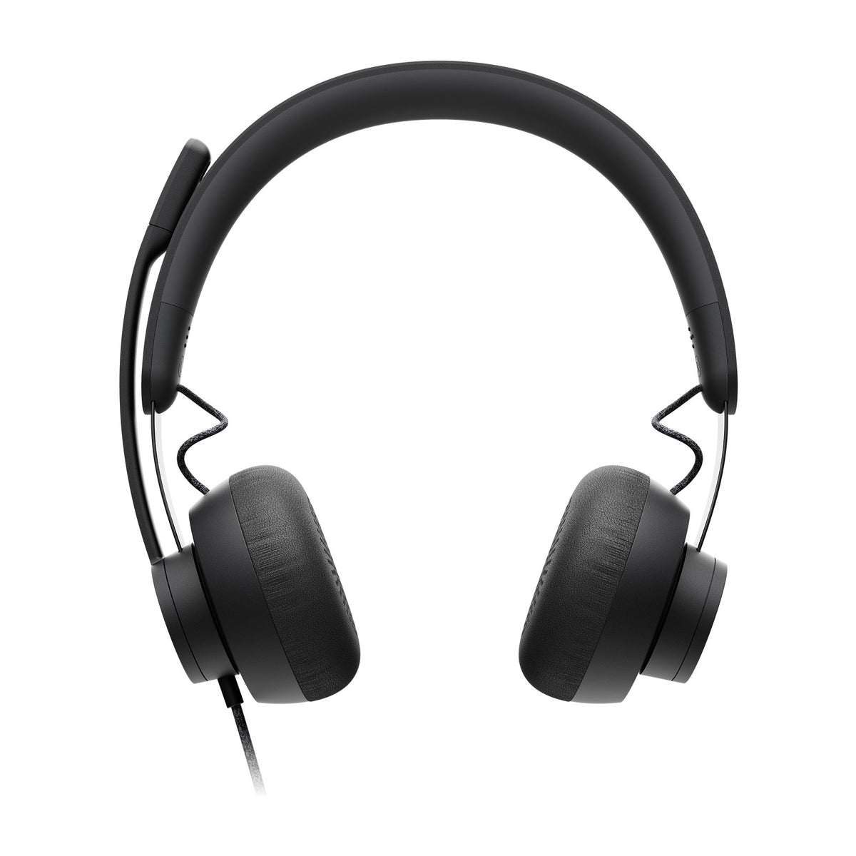 Logitech Zone Wired Microsoft Teams USB headset, Graphite, USB-C with USB-A adapter (981-000870) - alternate view
