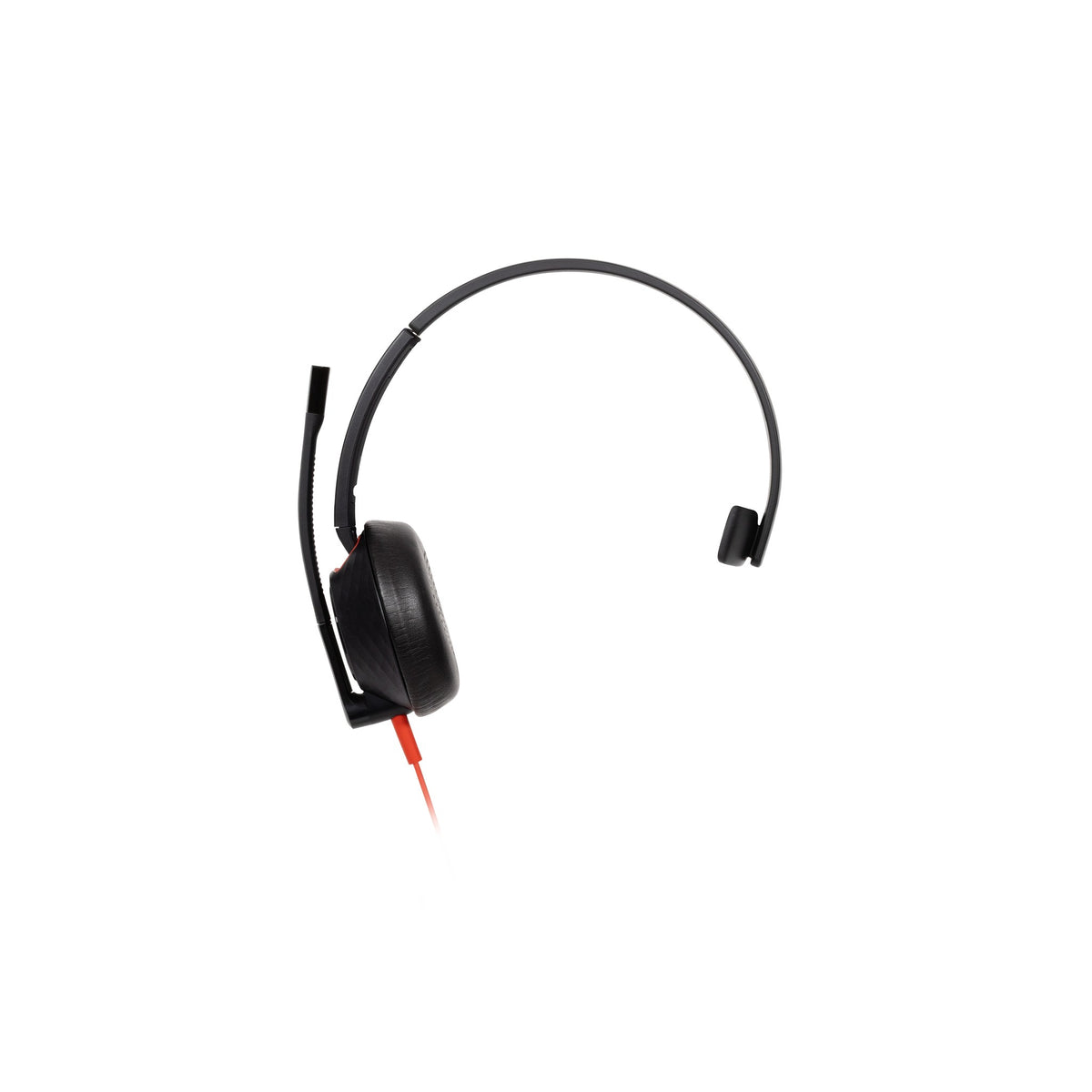 Poly Blackwire 5210 mono USB-C headset with 3.5 mm plug and USB-C/A adapter, bulk pack (8X230A6) - main product image