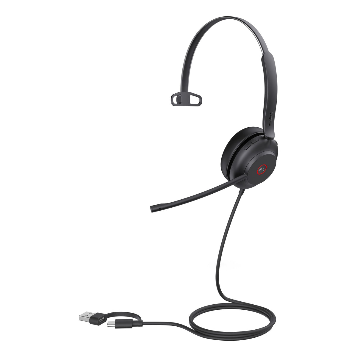Yealink UH37 Mono Teams USB headset, USB-C/A (1308142) - main product image