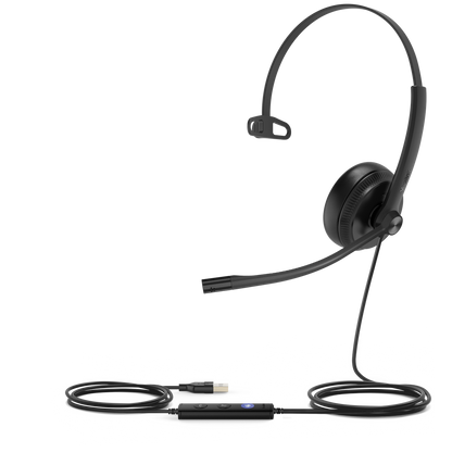 Yealink UH34 Mono USB A On-Ear Headset