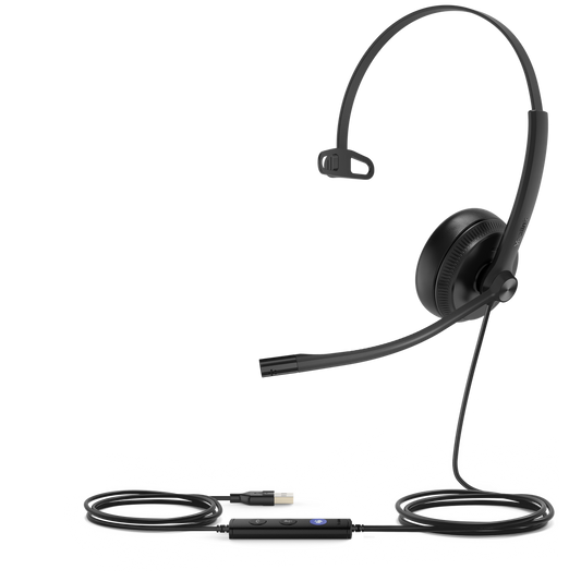 Yealink UH34 Mono USB A On-Ear Headset