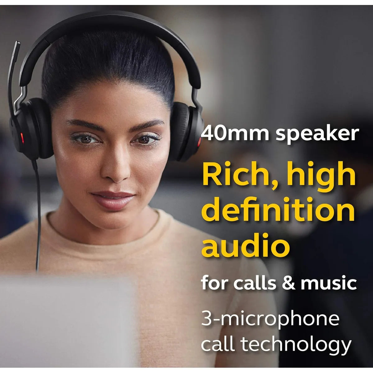 Jabra Evolve2 40 UC Wired Headphones