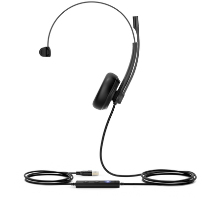 Yealink UH34 Mono USB A On-Ear Headset