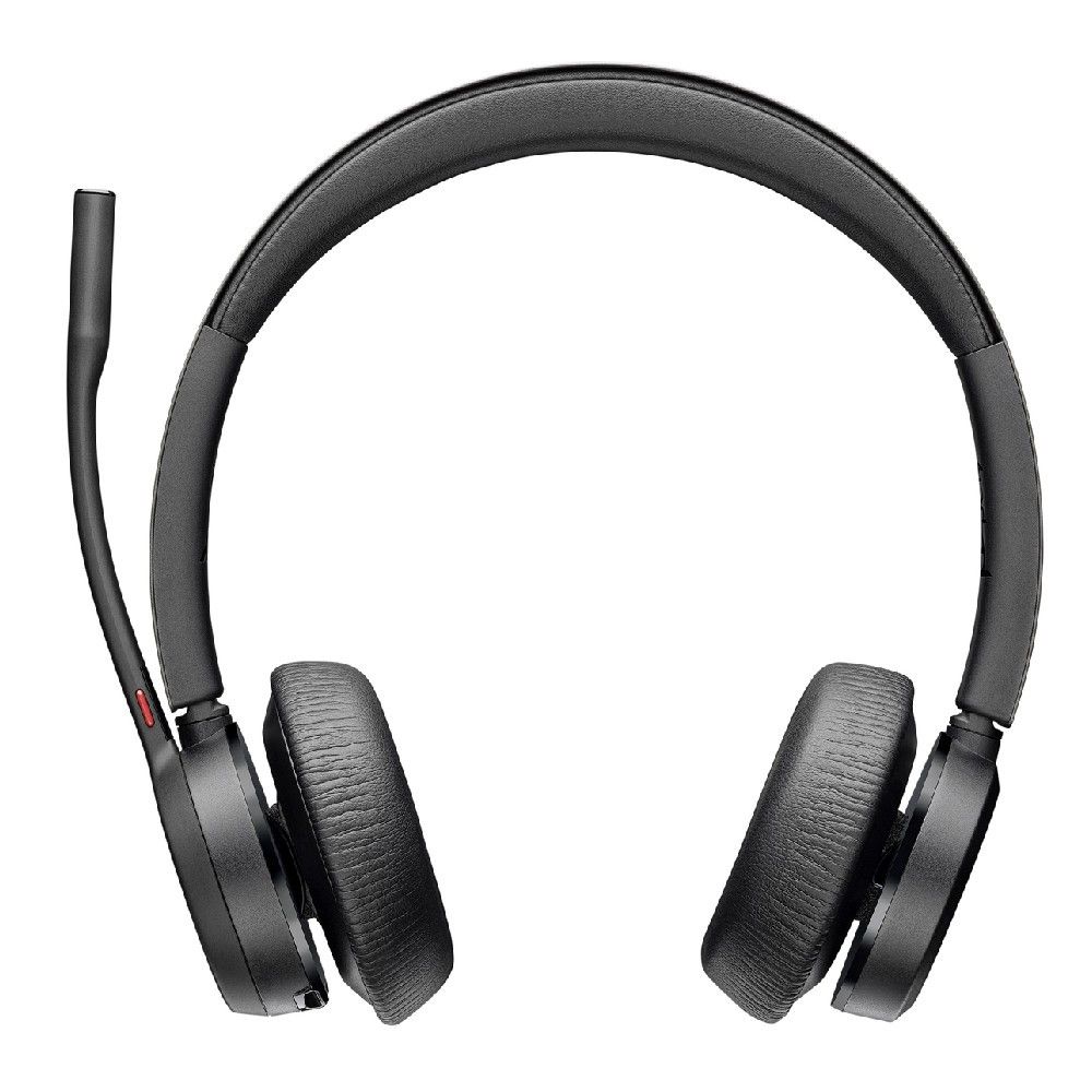 Poly Voyager 4320 UC - Stereo Bluetooth Headset with USB-A dongle and Stand