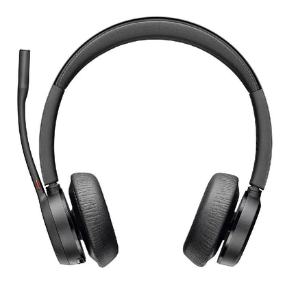 Poly Voyager 4320 UC - Stereo Bluetooth Headset with USB-A dongle and Stand