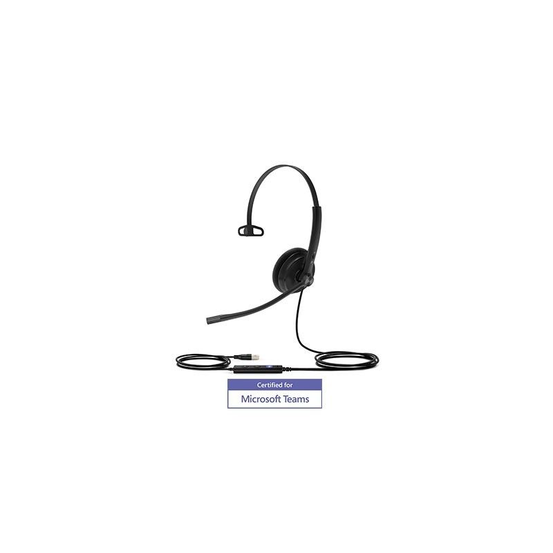 Yealink UH34 Mono USB A On-Ear Headset