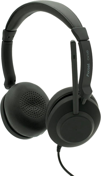 Axtel ONE UC Stereo USB-A/C Headset Wired Professional Headset
