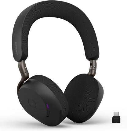 Jabra Evolve3 75 Wireless Bluetooth On-Ear Headset with ANC & Mic