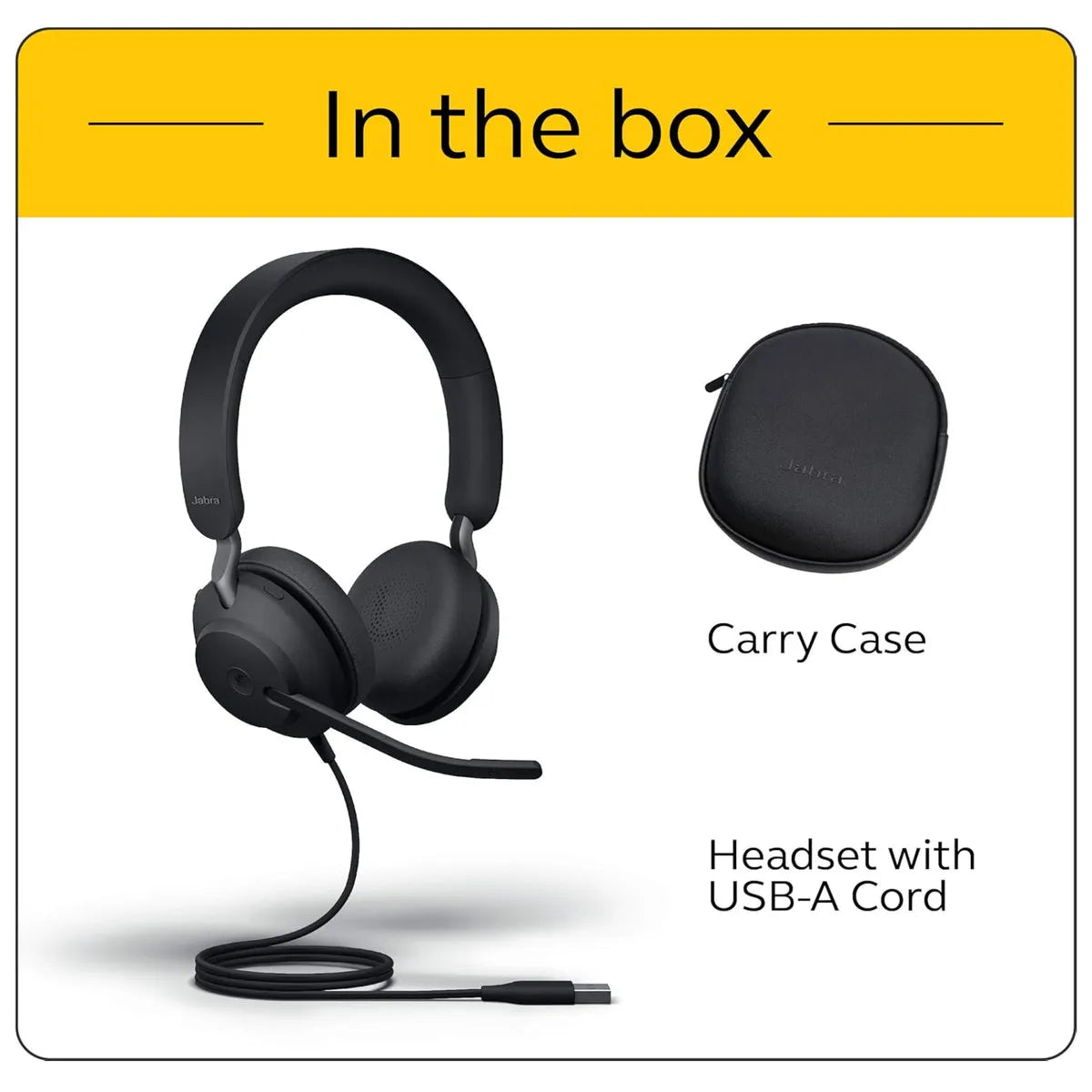 Jabra Evolve2 40 UC Wired Headphones