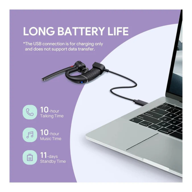 Yealink BH71 Lite Wireless Bluetooth Single-Ear Headset with Mic