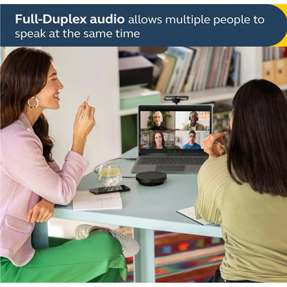 Jabra Speak2 40 Portable Speakerphone - 4 Noise-Cancelling Mics