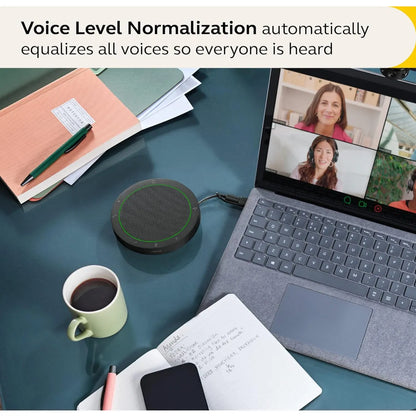 Jabra Speak2 40 Portable Speakerphone - 4 Noise-Cancelling Mics