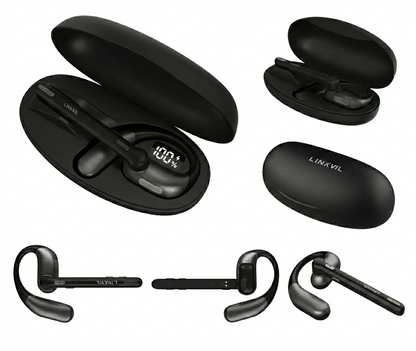LINKVIL DH401B OWS Bluetooth Headset with Charging Cas