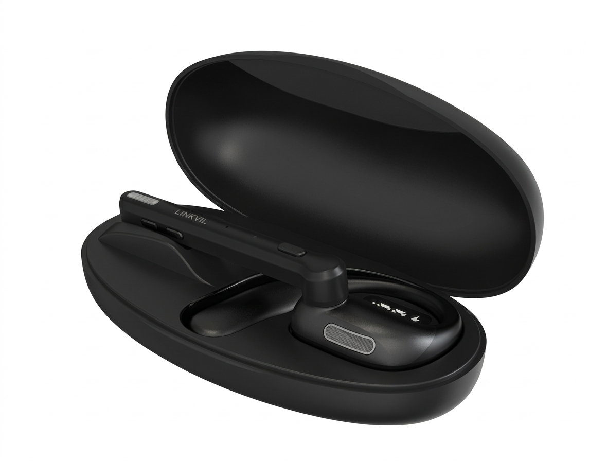 LINKVIL DH401B OWS Bluetooth Headset with Charging Cas