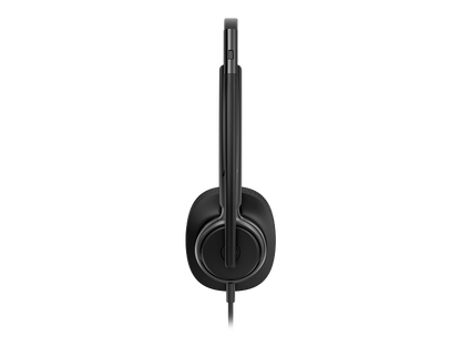 HP Poly Mission 425 Stereo Wired Headset Bulk USB-C & USB-A Leatherette