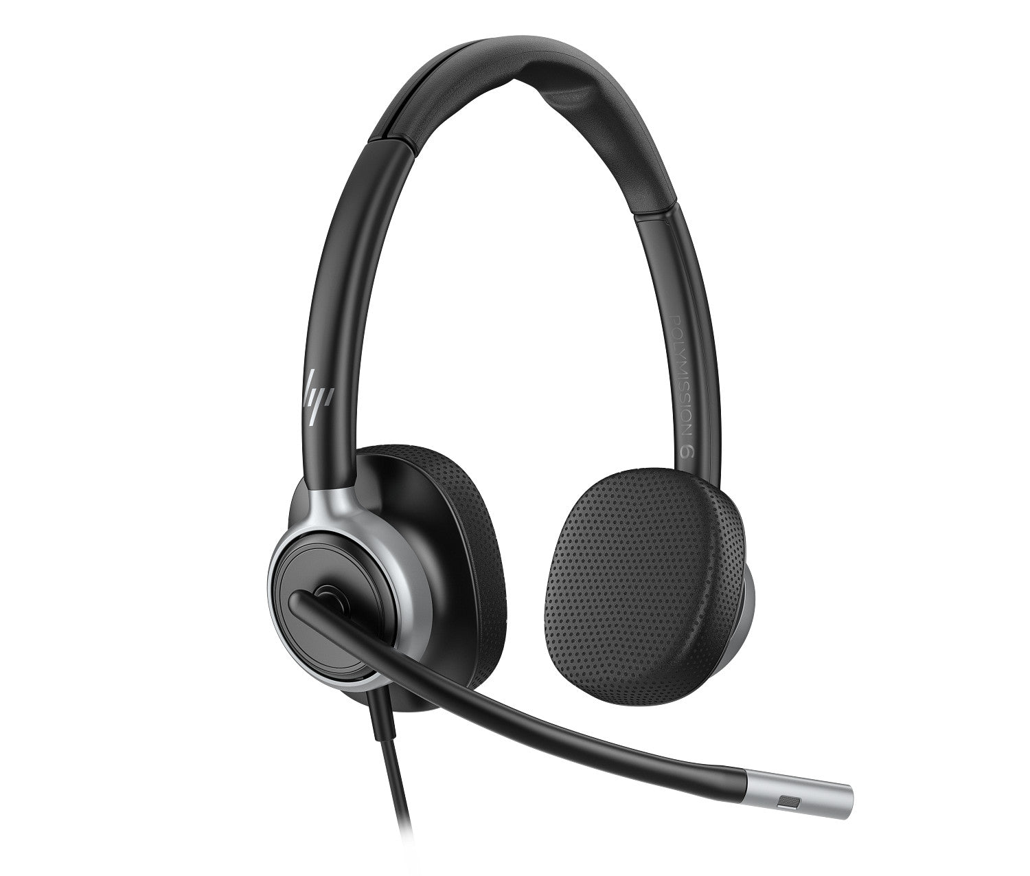 HP Poly Mission 625 Stereo Wired Headset Bulk USB-C & USB-A Leatherette
