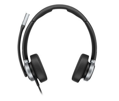 HP Poly Mission 625 Stereo Wired Headset Bulk USB-C & USB-A Leatherette