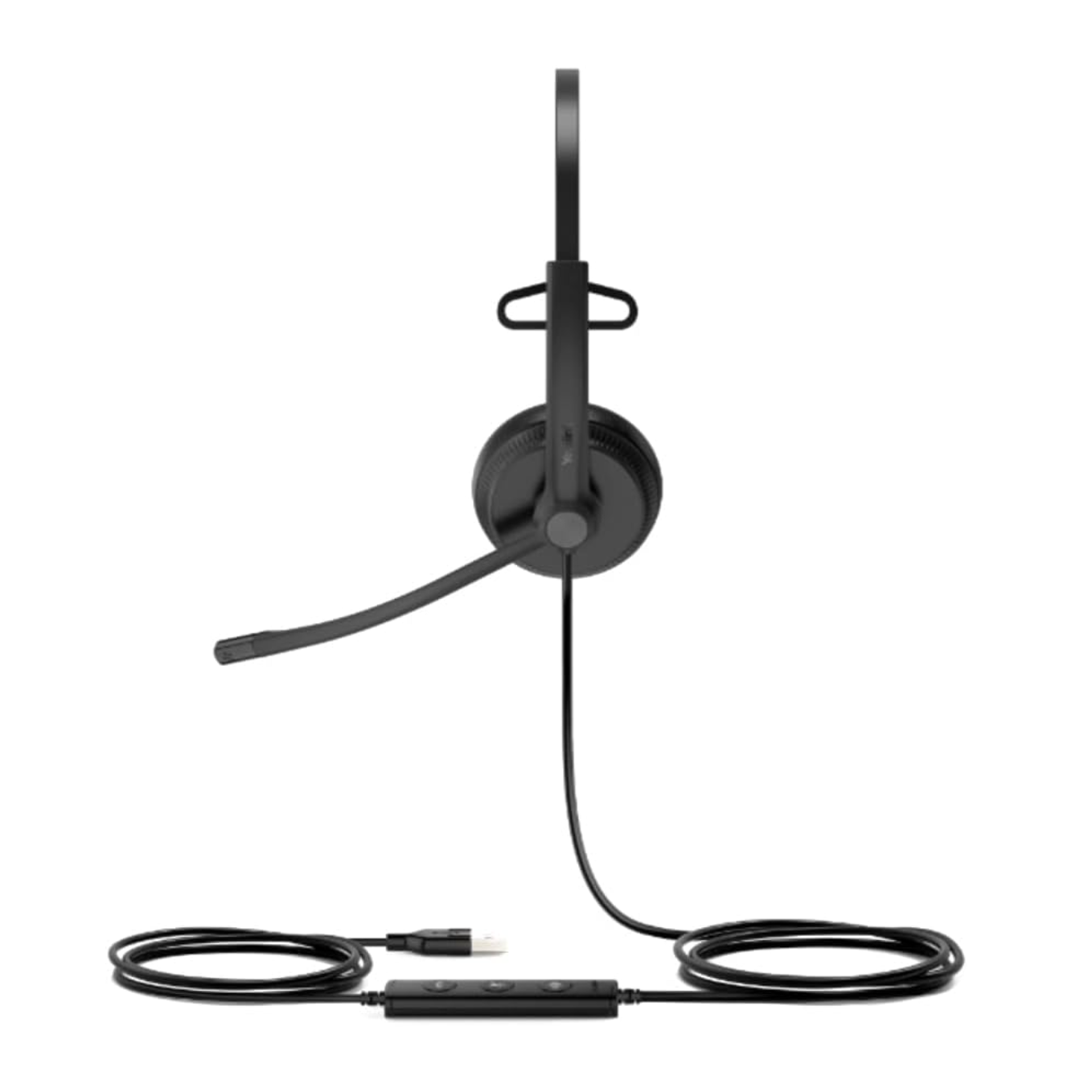 Yealink UH34 Mono USB-A On-Ear Headset – Ultra Lightweight, Noise-Cancelling, UC-Certified