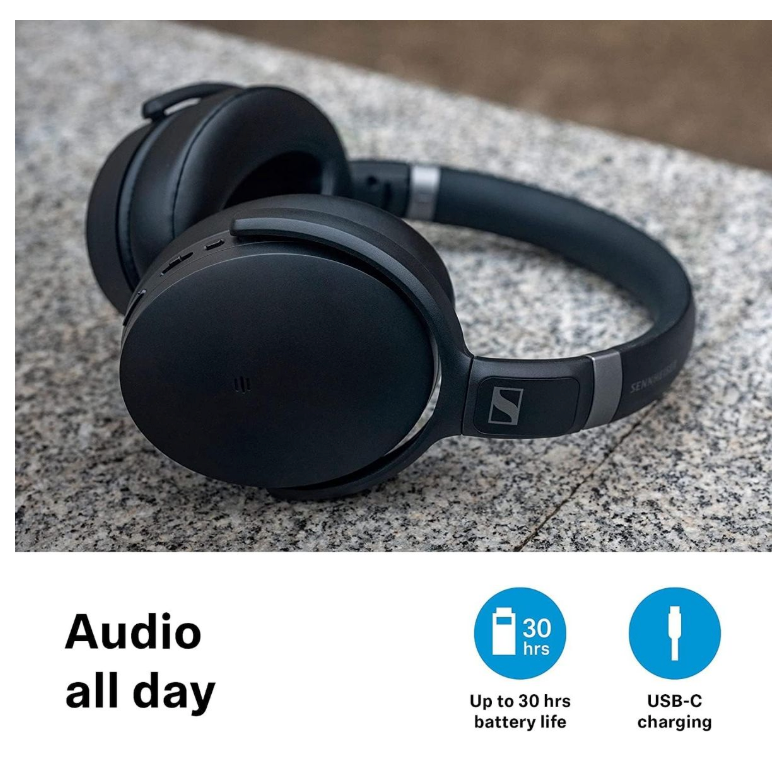 EPOS Sennheiser HD 450BT Wireless ANC Over-Ear Bluetooth Headphones