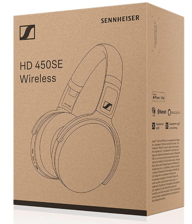 EPOS Sennheiser HD 450BT Wireless ANC Over-Ear Bluetooth Headphones