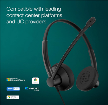 EPOS IMPACT 100 MS Stereo USB-C+A Headset, MS Teams Certified
