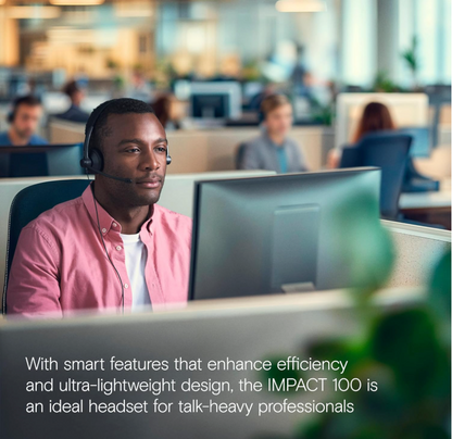 EPOS IMPACT 100 MS Stereo USB-C+A Headset, MS Teams Certified