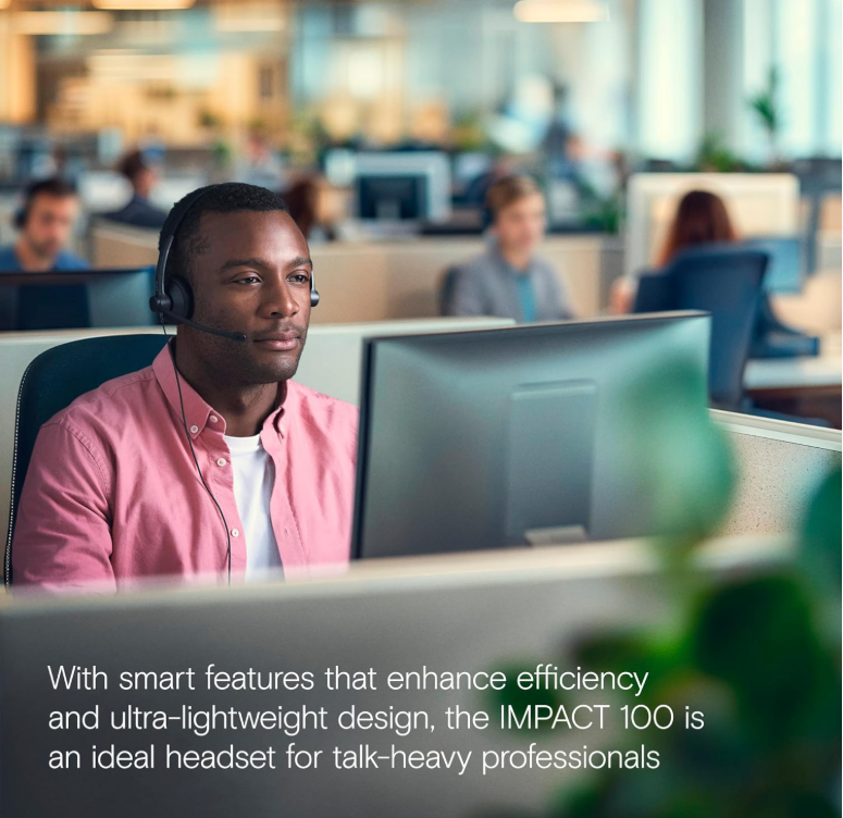 EPOS IMPACT 100 MS Stereo USB-C+A Headset, MS Teams Certified