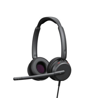 EPOS IMPACT 460 stereo wired headset, USB-C with USB-A adapter (1001251) - detail view