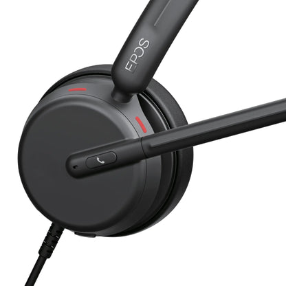 EPOS IMPACT 460 stereo wired headset, USB-C with USB-A adapter (1001251) - additional view