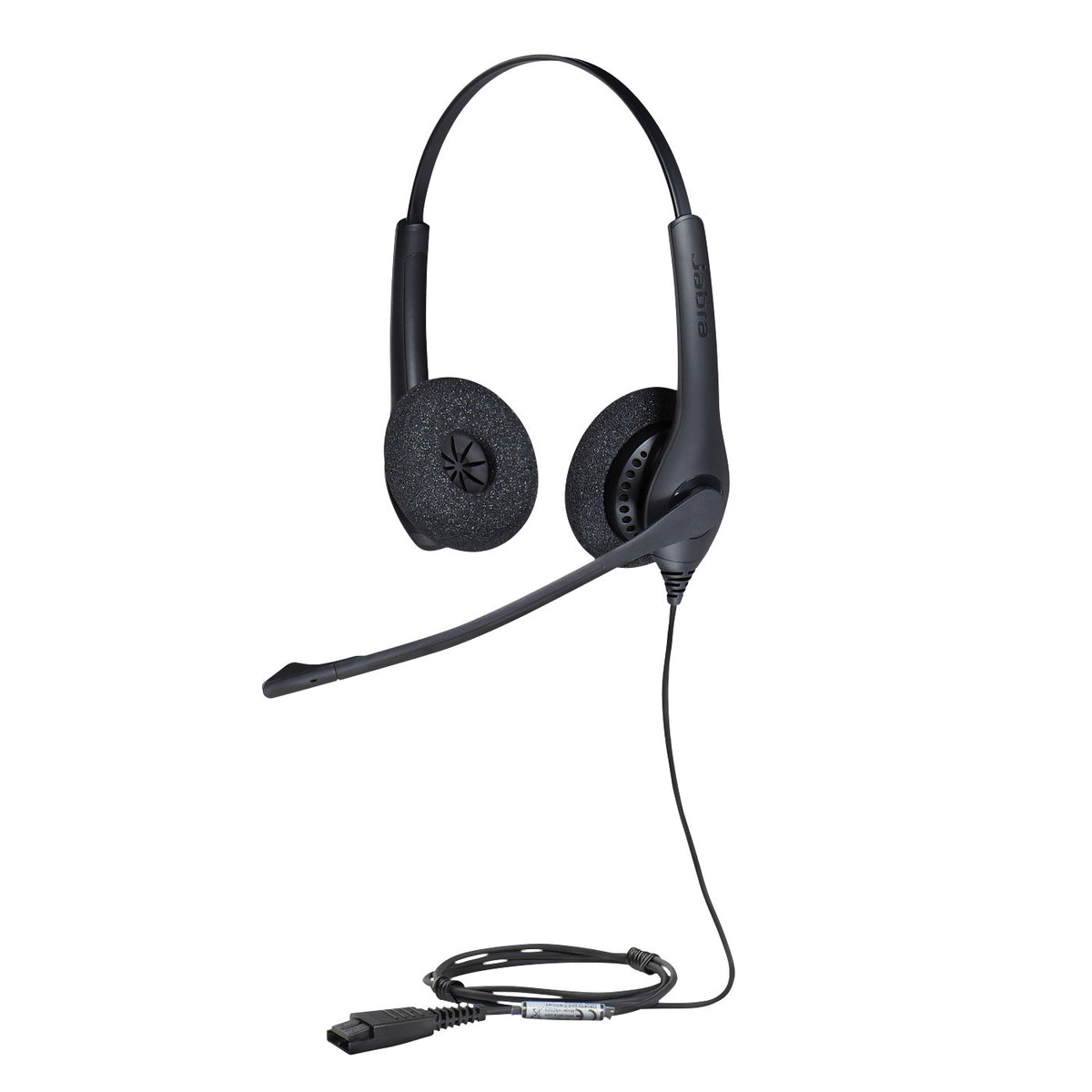 Jabra Biz 1500 Duo stereo corded headset, QD (1519-0154) - main product image