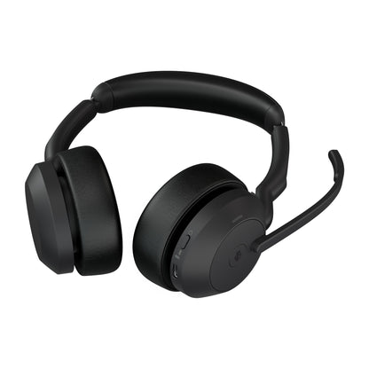 Jabra Evolve2 55 MS Stereo ANC wireless headset with Link 390c USB-C dongle (25599-999-899) - alternate view