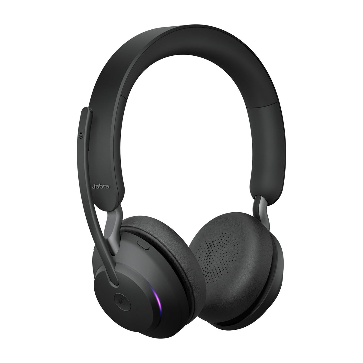 Jabra Evolve2 65 MS wireless headset with Link 390c USB-C dongle, black (26599-999-899) - alternate angle