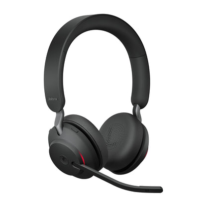 Jabra Evolve2 65 MS wireless headset with Link 390c USB-C dongle, black (26599-999-899) - alternate view