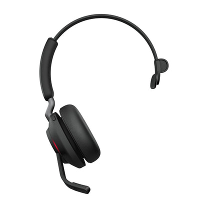 Jabra Evolve2 65 MS Mono wireless headset with Link 390a USB-A dongle, black (26599-899-999) - main product image
