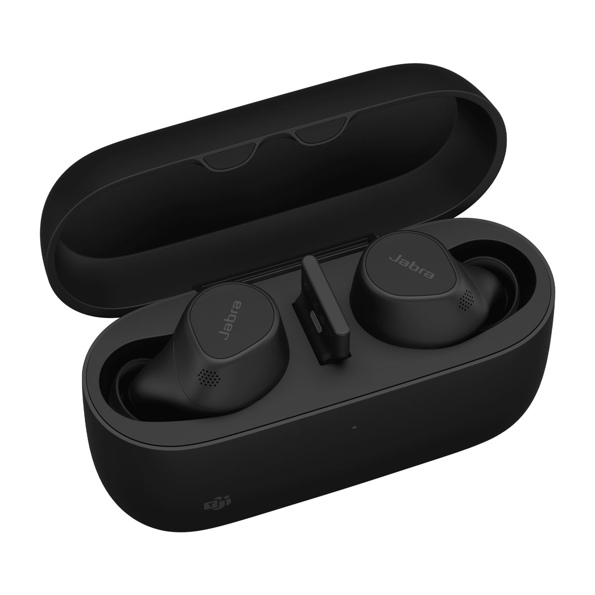 Jabra Evolve2 Buds MS wireless earbuds with Link 390a USB-A dongle (20797-999-999) - main product image