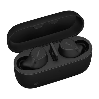 Jabra Evolve2 Buds MS wireless earbuds with Link 390a USB-A dongle (20797-999-999) - main product image