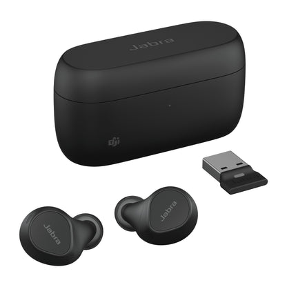 Jabra Evolve2 Buds MS wireless earbuds with Link 390a USB-A dongle (20797-999-999) - alternate view