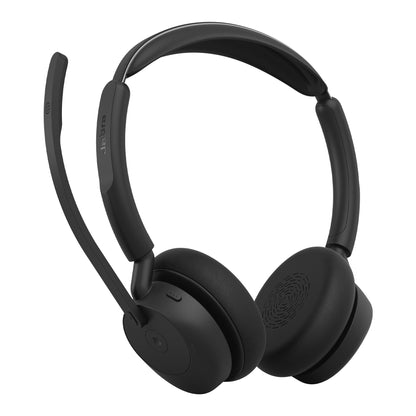 Jabra Evolve3 45 MS Stereo Bluetooth headset with Link 390a USB-A dongle (34599-999-999) - alternate view