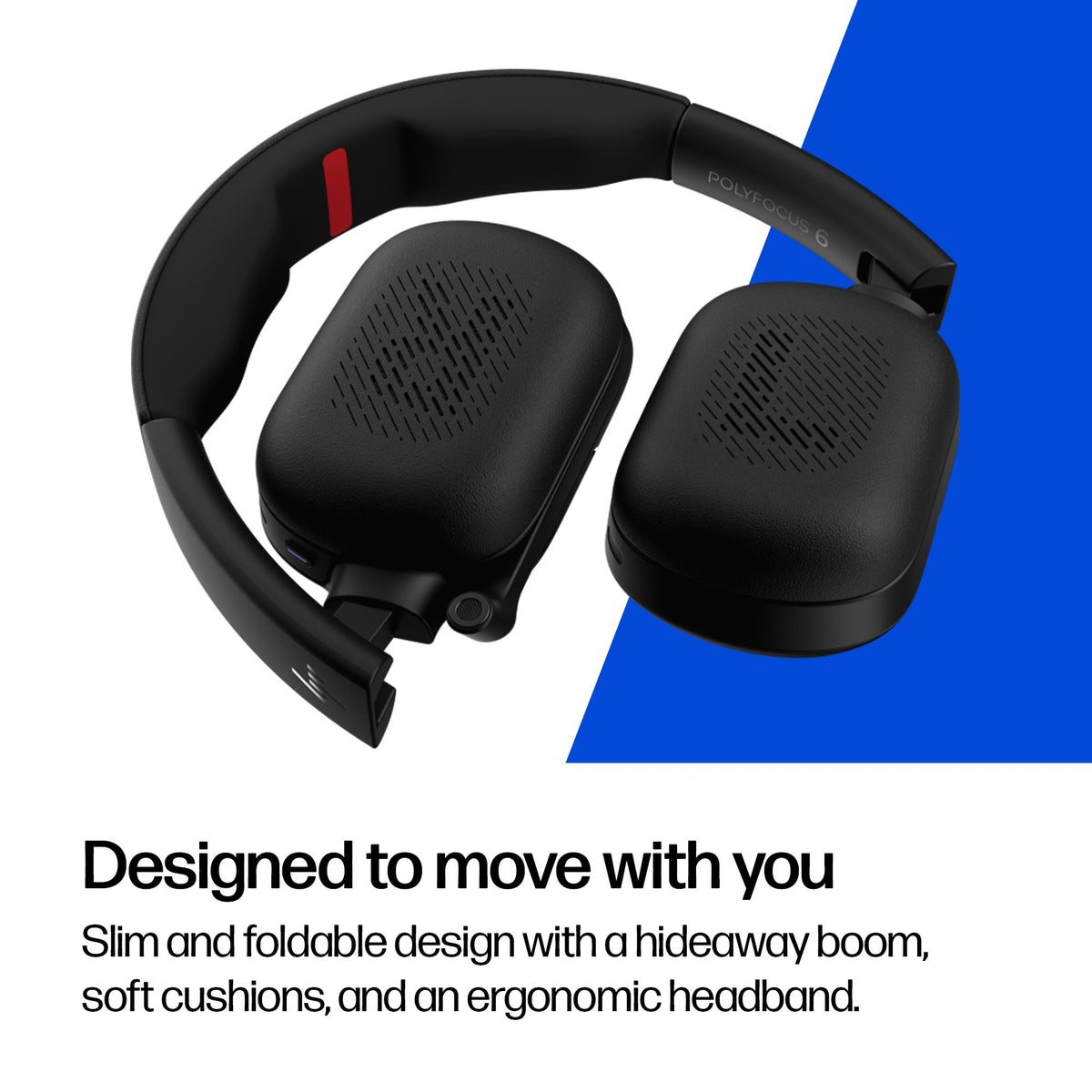 HP Poly Focus 625 stereo Bluetooth headset, USB-C (C56XPAA) - additional view