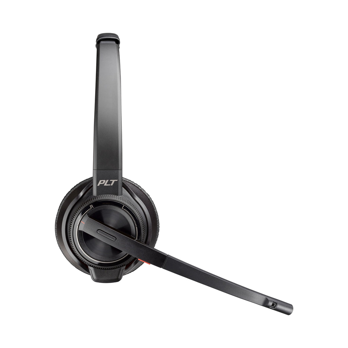 Poly Savi 8220 UC Microsoft Teams stereo DECT headset, USB-A (8D3F5AA) - alternate angle