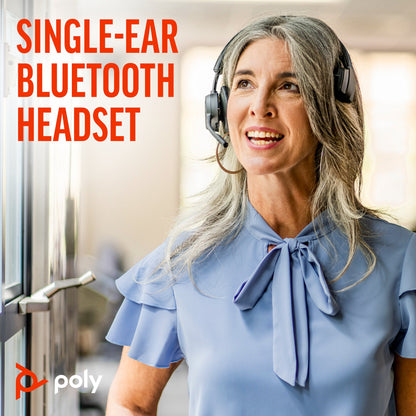 Poly Voyager 4310 Microsoft Teams mono Bluetooth headset with BT700 USB-A dongle (77Y91AA) - alternate view