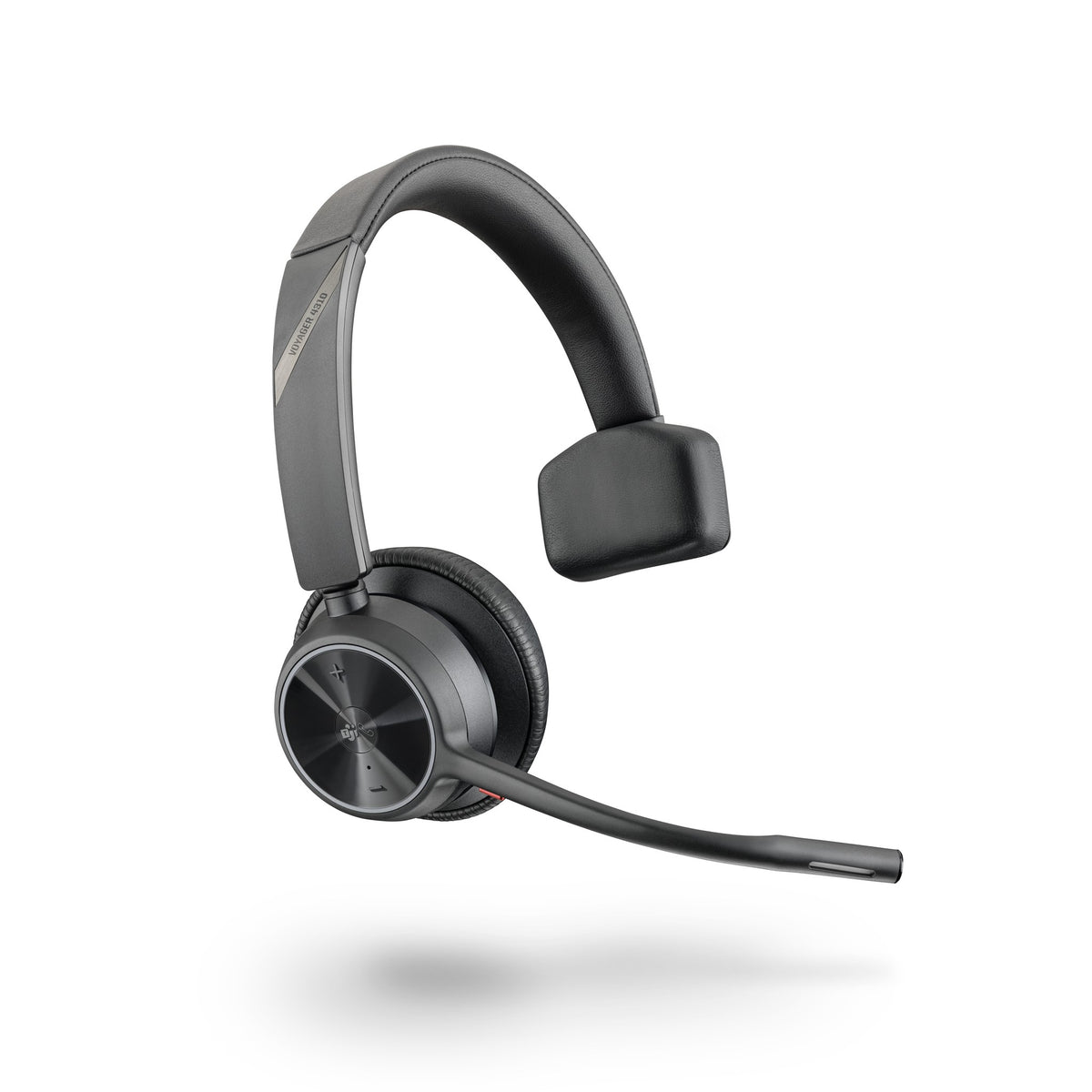 Poly Voyager 4310 Microsoft Teams mono Bluetooth headset with BT700 USB-A dongle and charging stand (77Y93AA) - alternate angle