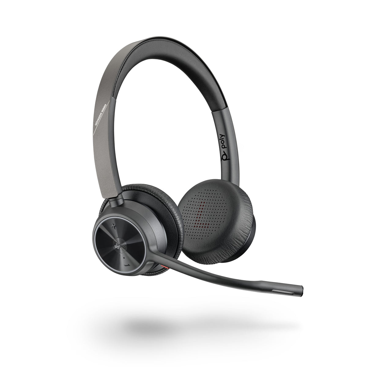 Poly Voyager 4320 Microsoft Teams stereo Bluetooth headset with BT700 USB-A dongle (77Y98AA) - alternate angle