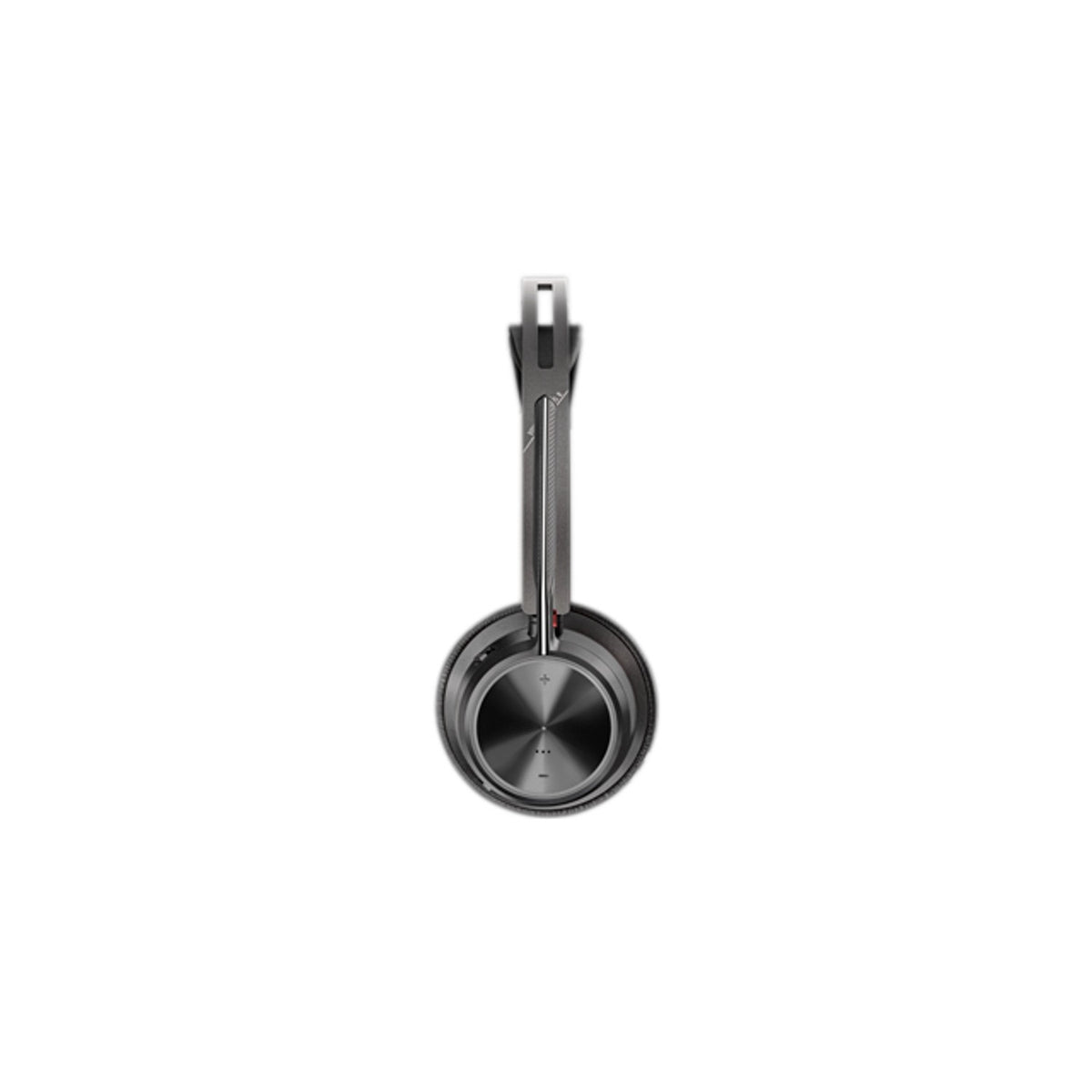Poly Voyager Focus 2 UC stereo Bluetooth headset, USB-C with USB-C/A adapter (9T9J3AA) - alternate angle