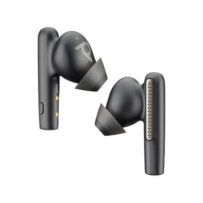 Poly Voyager Free 60 UC earbuds, Carbon Black, with BT700 USB-A adapter and basic charge case (7Y8H3AA) - main product image